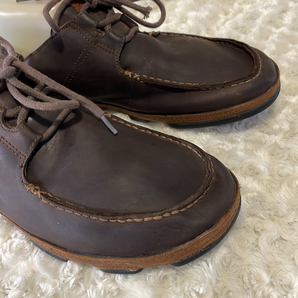 Olukai Ohana lace up Nubuck shoes for men - Picture 10 of 14